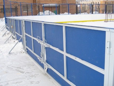Установка, монтаж хоккейной коробки Севастополь